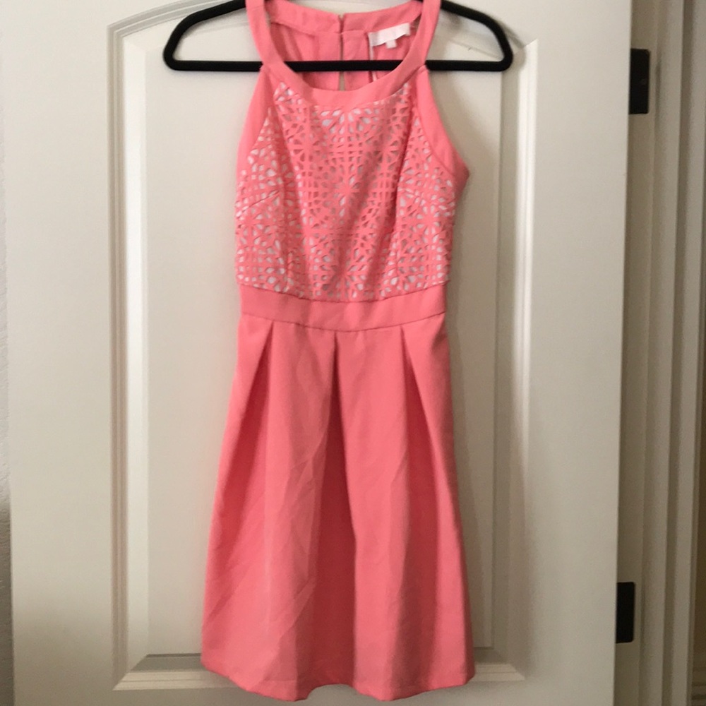 Pink/coral dress